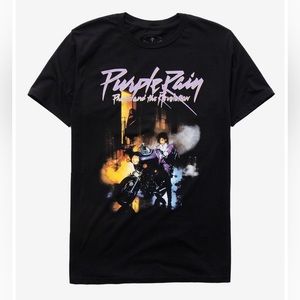 Purple rain graphic tshirt